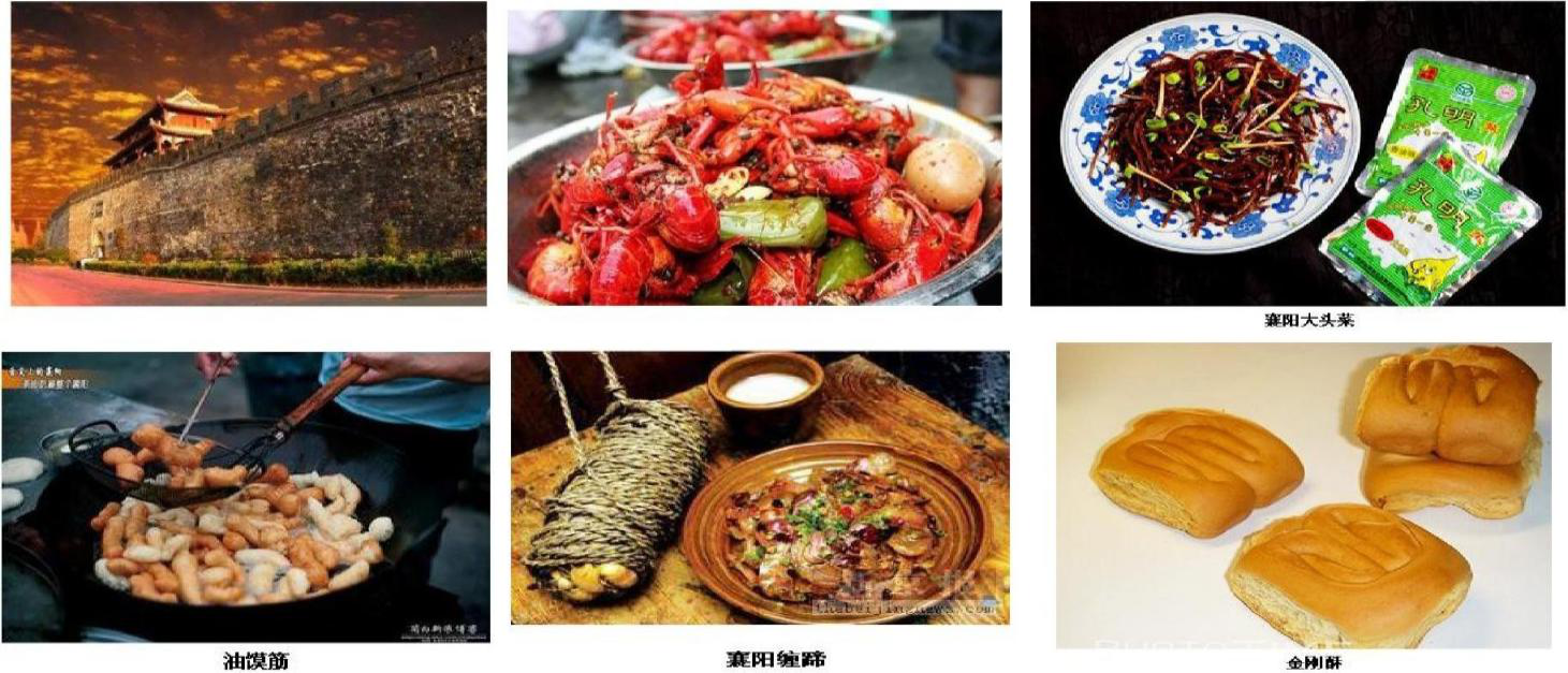 湖北古隆中、唐城、香水河、襄陽古城